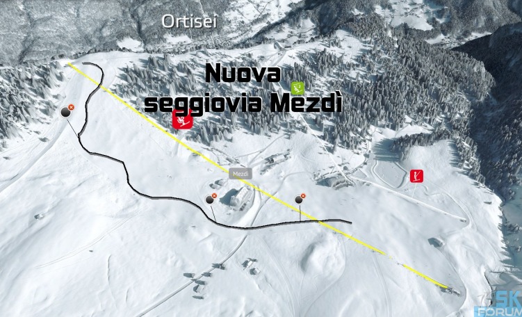 Seggiovia Mezdì nuova
