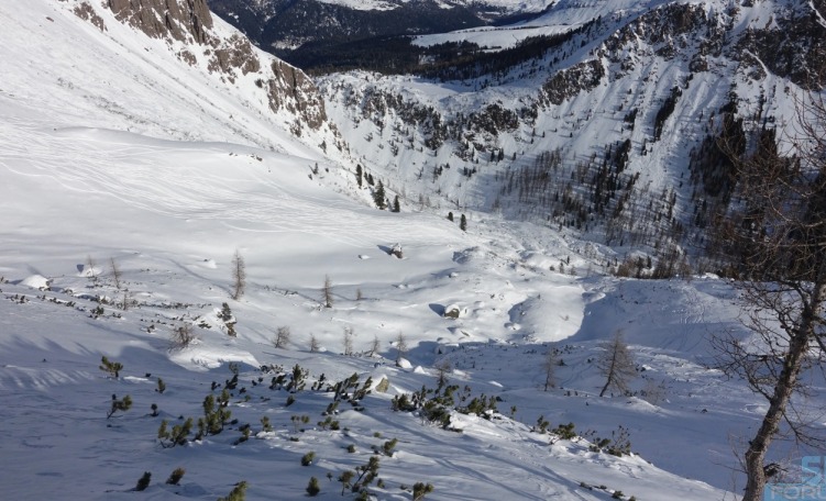 Freeride zona Ces-San Martino
