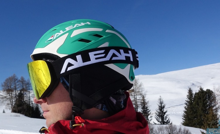 Casco A-Muse e Maschera Easight di ALEAH.