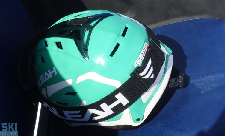 Bloccaggio maschera - casco