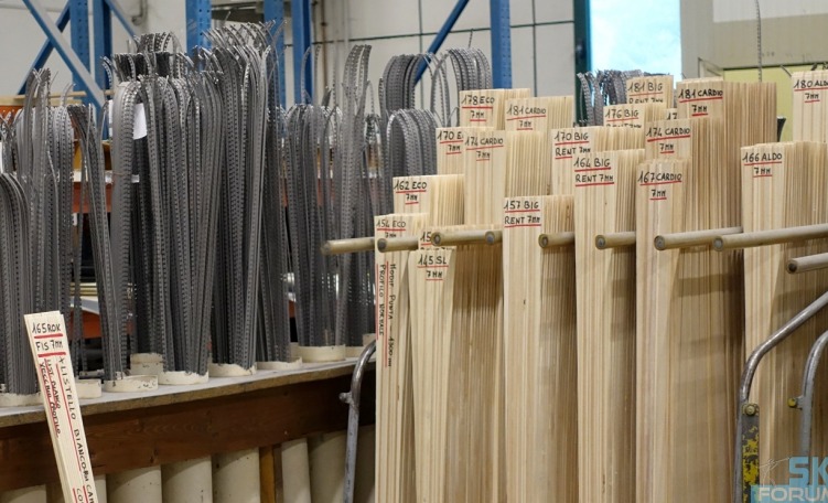 Anime di legno e lamine