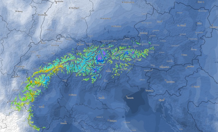 Previsioni Bergfex 4-09-19