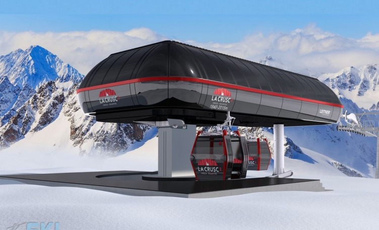 Alta Badia - Nuova cabinovia La Crusc