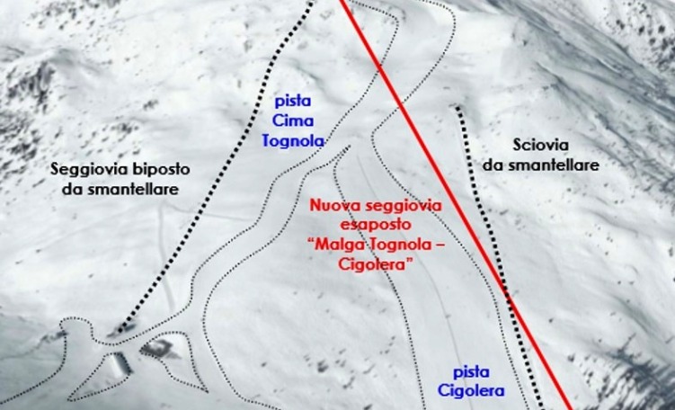Sviluppo skiarea Cima Tognola