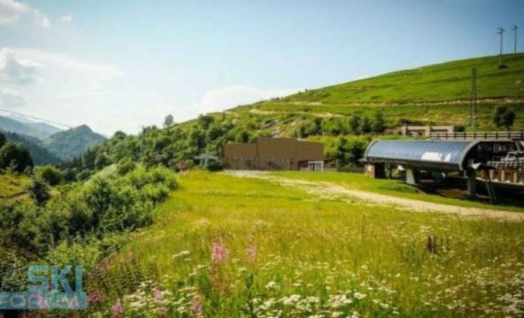 Rendering stazione a valle