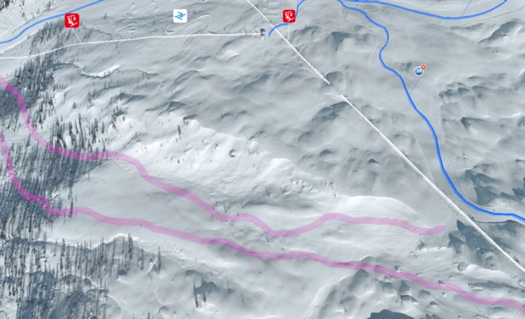 Freeride facile a San Martino di Castrozza
