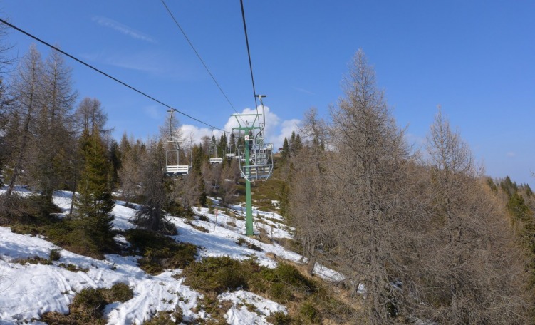 La vecchia seggiovia Bassetta