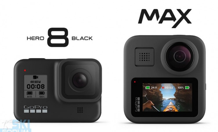 GoPro HERO8 Black e GoPro MAX