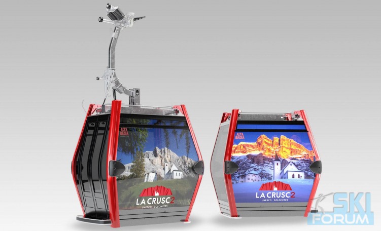 Nuove cabine La Crucs