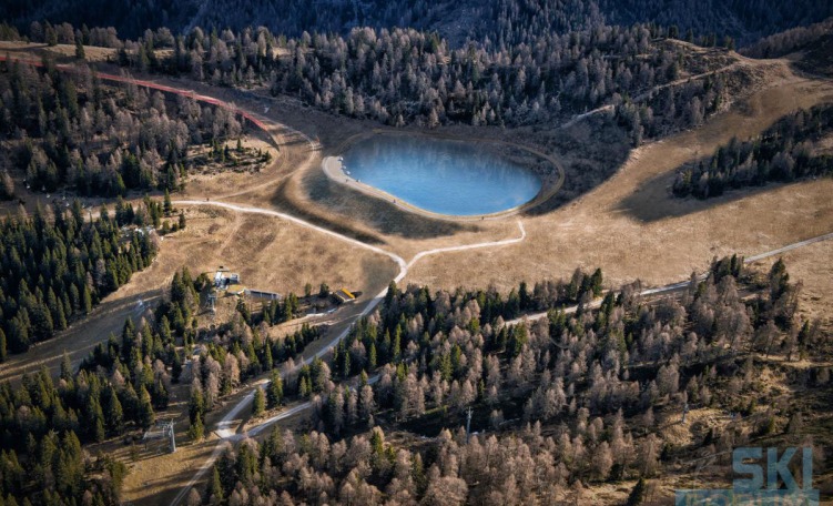 Rendering bacino di innevamento Grual - Pinzolo