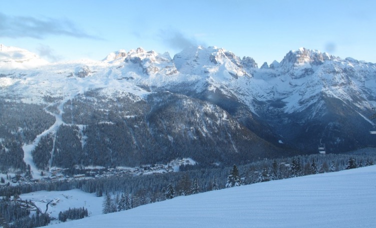 Panoramica Monte Spinale dal Pancugolo