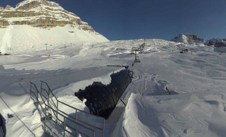 Panoramica seggiovia Grostè Express - 14 nov 2019