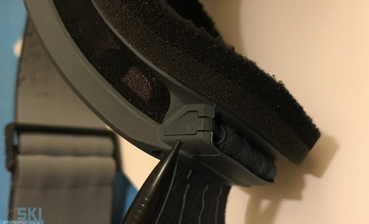 Fissaggio fascia elastica