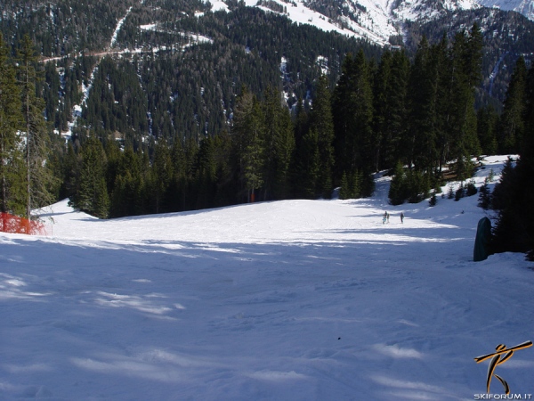 foto pista della Val di Fassa