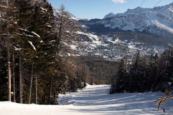prima parte pista A del Col Drusciè