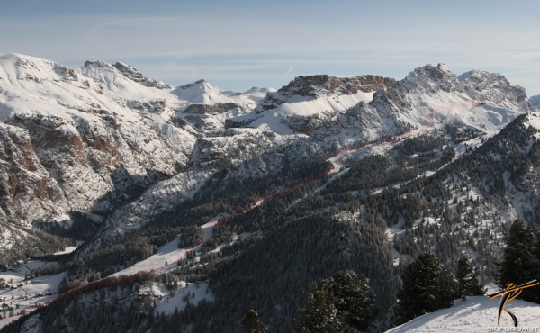 foto pista val gardena