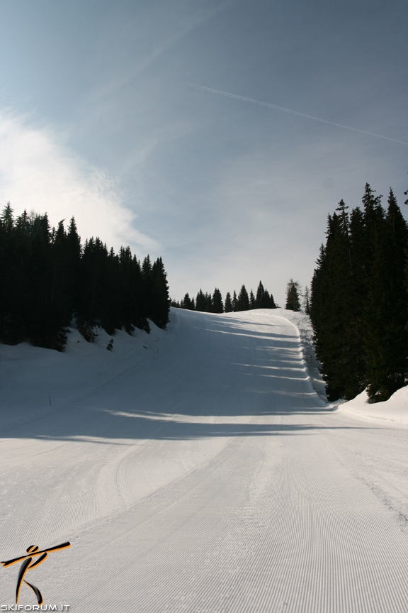 foto pista passo Campolongo