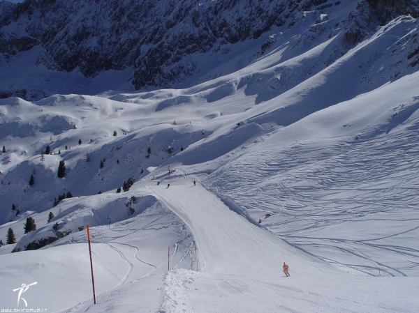 parte iniziale pista