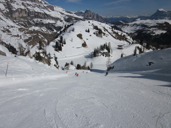 foto muro centrale della pista Sourasass