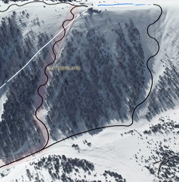 tracciato cartina pista