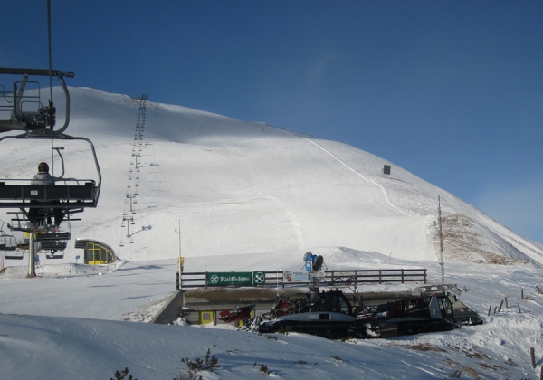 parte alta pista