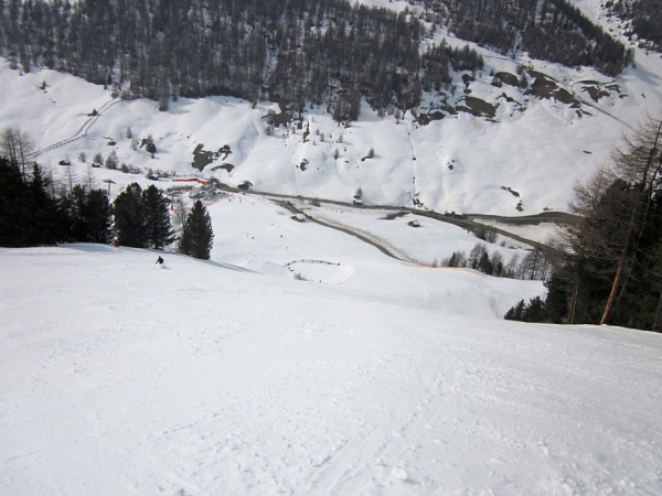 vista sulla Val Roja