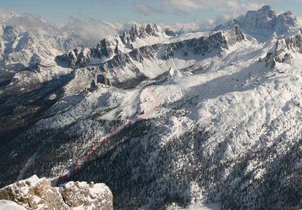 foto panoramica pista
