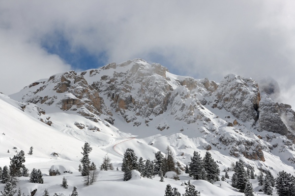 panoramica sulla pista