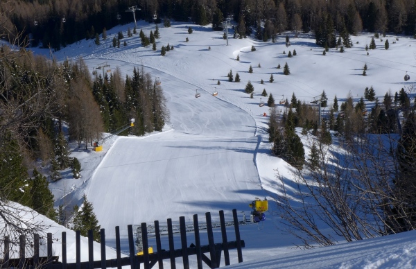 veduta della prima parte