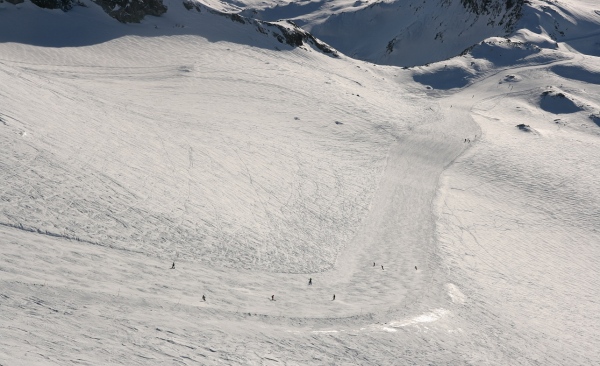 Pista Ventina parte alta