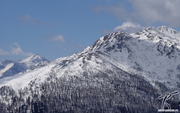 foto panorama su pista