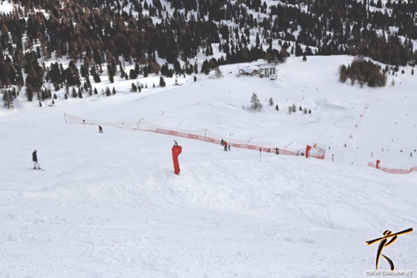 foto muro e protezione pista