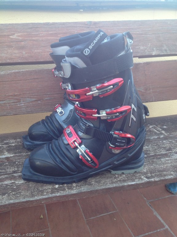 scarponi telemark scarpa