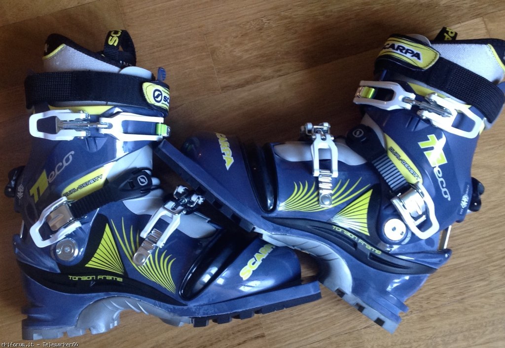 scarponi telemark scarpa t2