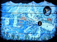 Cartina e mappa delle piste di Platak