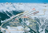 Cartina e mappa delle piste di Watles - Malles - Val Venosta