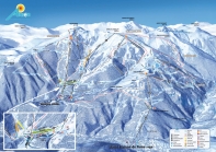 Cartina e mappa delle piste di Auron