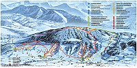 Cartina e mappa delle piste di Alberschwende