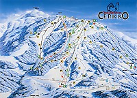 Cartina e mappa delle piste di Cerkno