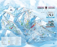 Cartina e mappa delle piste di Courchevel