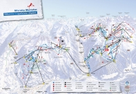 Cartina e mappa delle piste di Golm - Montafon - Vandans - Voralberg