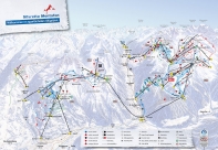 Cartina e mappa delle piste di Golm - Montafon - Vandans - Voralberg