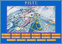 Cartina e mappa delle piste di Levico Terme - Panarotta - Valsugana