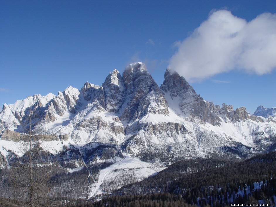 fotografia cristallo dolomiti