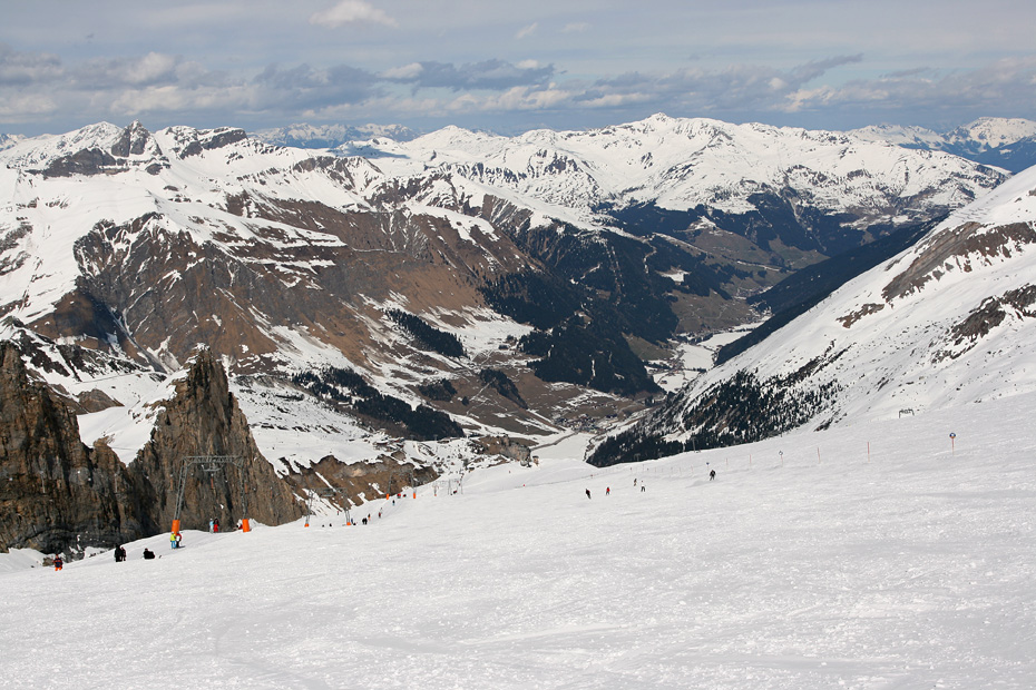 panorama da ghiacciaio