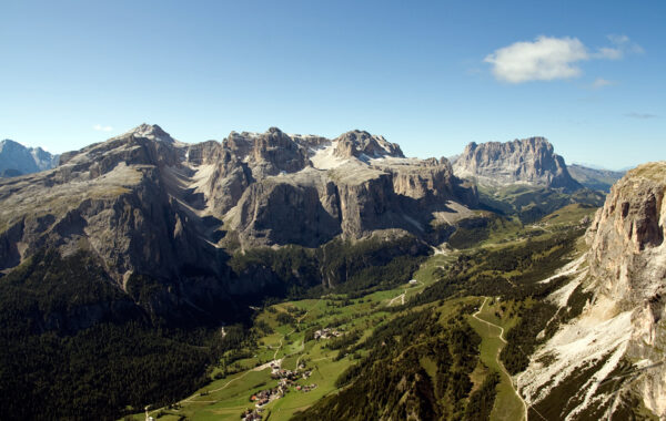 Sassongher, trono panoramico sulla Val Badia