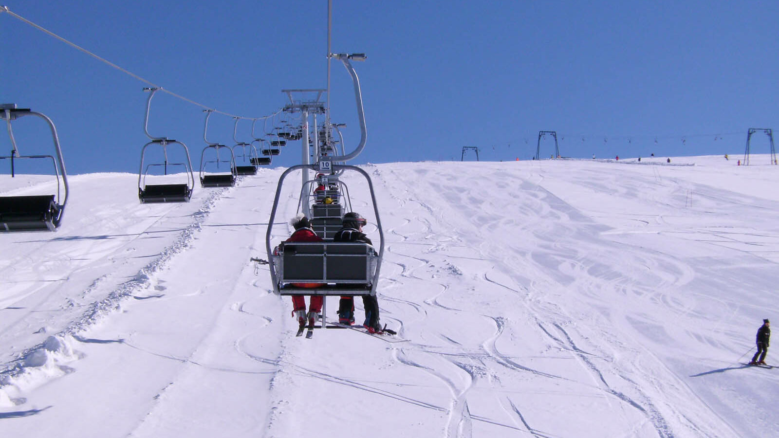 piste dalla seggiovia