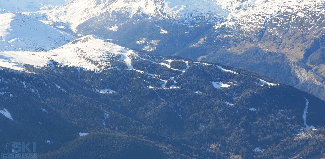panoramica sulle piste
