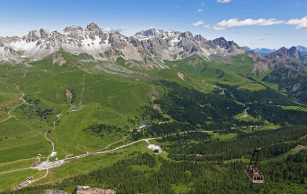 Alba con musica dal Col Margherita, Dolomiti