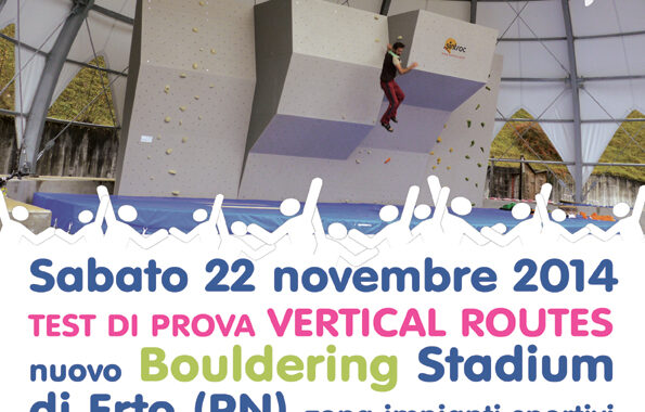 Ad Erto apre una palestra  di bouldering al coperto